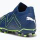 Детски футболни обувки PUMA Future Match FG/AG Jr персийско синьо/пума бяло/ултра зелено 10