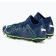 Детски футболни обувки PUMA Future Match FG/AG Jr персийско синьо/пума бяло/ултра зелено 3