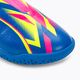 Детски футболни обувки PUMA Ultra Match LL Energy IT+Mid Jr светещо розово/ултра синьо/жълто предупреждение 7