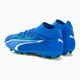 Детски футболни обувки PUMA Ultra Pro FG/AG Jr ultra blue/puma white/pro green 3