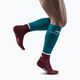 CEP Tall 4.0 мъжки компресионни чорапи за бягане бензин/тъмно червено 2