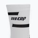 CEP Компресивни чорапи за бягане за жени 4.0 Mid Cut бели 3