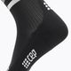 CEP Компресивни чорапи за бягане за жени 4.0 Mid Cut черни 4
