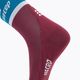 CEP Мъжки чорапи за бягане с компресия 4.0 Mid Cut бензин/тъмно червено 4