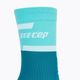 CEP Мъжки чорапи за бягане с компресия 4.0 Mid Cut ocean/petrol 3
