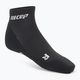CEP Компресивни чорапи за бягане за жени 4.0 Low Cut черни 4