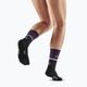 CEP Компресивни чорапи за бягане за жени 4.0 Mid Cut виолетово/черно 6
