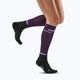 CEP Tall 4.0 дамски чорапи за бягане с компресия виолетово/черно 5