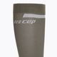 CEP Tall 4.0 маслина/черно мъжки компресиращи чорапи за бягане 4