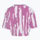 Дамска тениска adidas Thebe Magugu Allover Print Crop Tee semi pulse lilac/white 2