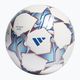 adidas UCL League 23/24 футбол бял/сребърен металик/ярко синьо/кралско синьо размер 5 2
