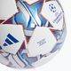 adidas UCL League 23/24 white/silver metallic/bright cyan size 5 football 4