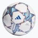 adidas UCL Junior 290 League football 23/24 white/silver metallic/bright cyan size 4