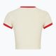 Дамска тениска FILA Luverne Tight Ringer antique white 2