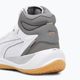 Мъжки баскетболни обувки PUMA Playmaker Pro Mid Trophies ash gray/cast iron/puma gold 10