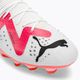 Мъжки футболни обувки PUMA Future Pro FG/AG puma white/puma black/fire orchid 9