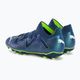Детски футболни обувки PUMA Future Pro FG/AG Jr персийско синьо/пума бяло/про зелено 3