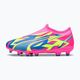 Детски футболни обувки PUMA Ultra Match Ll Energy FG/AG Jr светещо розово/ултра синьо/жълто предупреждение 11
