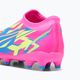 Детски футболни обувки PUMA Ultra Match Ll Energy FG/AG Jr светещо розово/ултра синьо/жълто предупреждение 14