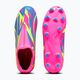 Детски футболни обувки PUMA Ultra Match Ll Energy FG/AG Jr светещо розово/ултра синьо/жълто предупреждение 15