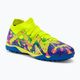 PUMA Future Match Energy TT мъжки футболни обувки ултра синьо/жълто алармено/светло розово