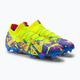 PUMA Future Ultimate Energy FG/AG мъжки футболни обувки ултра синьо/жълто алармено/светло розово 4