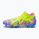 PUMA Future Ultimate Energy FG/AG мъжки футболни обувки ултра синьо/жълто алармено/светло розово 11