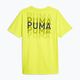 Мъжка тренировъчна тениска PUMA Graphic Tee Puma Fit yellow burst 2