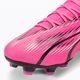 Детски футболни обувки PUMA Ultra Pro FG/AG Jr poison pink/puma white/puma black 7