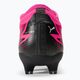 Детски футболни обувки PUMA Ultra Match LL FG/AG Jr poison pink/puma white/puma black 6