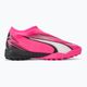 Детски футболни обувки PUMA Ultra Match LL TT + Mid Jr poison pink/puma white/puma black 2