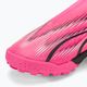 Детски футболни обувки PUMA Ultra Match LL TT + Mid Jr poison pink/puma white/puma black 7