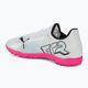 PUMA Future 7 Play TT футболни обувки puma white/puma black/poison pink 3