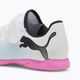 PUMA Future 7 Play IT V детски футболни обувки puma white/puma black/poison pink 9