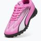Детски футболни обувки PUMA Ultra Play TT Jr отровно розово/пума бяло/пума черно 12