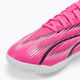 Детски футболни обувки PUMA Ultra Play TT Jr отровно розово/пума бяло/пума черно 7