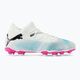 PUMA Future 7 Match FG/AG детски футболни обувки puma white/puma black/poison pink 2