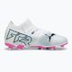 PUMA Future 7 Match FG/AG детски футболни обувки puma white/puma black/poison pink 9