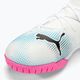 Детски футболни обувки PUMA 7 Match IT + Mid puma white/puma black/poison pink 7