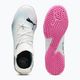 Детски футболни обувки PUMA 7 Match IT + Mid puma white/puma black/poison pink 11