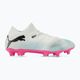 PUMA Future 7 Match MxSG футболни обувки puma white/puma black/poison pink 2