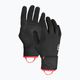 Дамски ски ръкавици ORTOVOX Fleece Grid Cover black raven 8