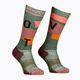 Дамски ски чорапи ORTOVOX Freeride Дълги чорапи Уютни диви билки 6
