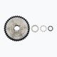 Shimano CS-HG500 10-редна велосипедна касета 11-32 сребърна ICSHG50010132 4