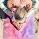Yoga Design Lab Комбинирана постелка за йога за пътуване 1,5 мм Pink Tribeca Sand 7