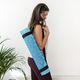 Yoga Design Lab Flow Pure 6 мм синя мандала Aqua постелка за йога 9