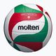Волейболна топка Molten V5M2000-L-5 бяла/зелена/червена размер 5 4