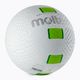 Разтопена волейболна топка в бяло и зелено S2V1550-WG 2