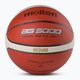 Разтопена баскетболна топка в кафяво B5G3000