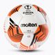 Molten Europa League 2021/22 футболна топка в бяло и оранжево F5U2810-12